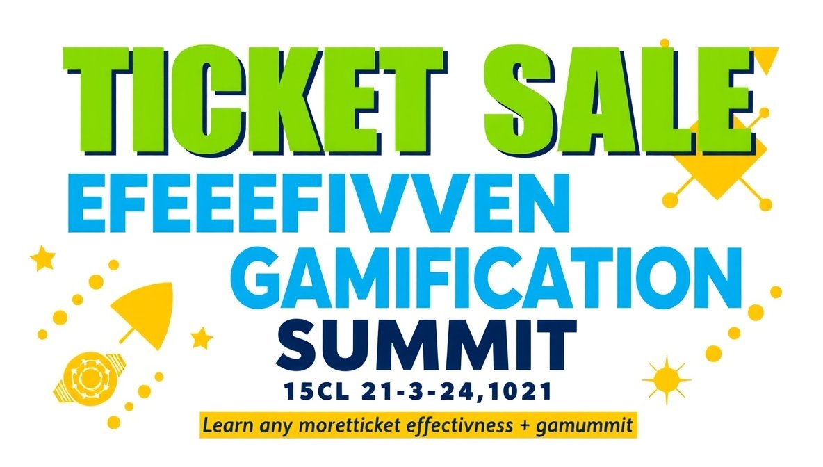 ticket sale effectiveness gamificationsummit