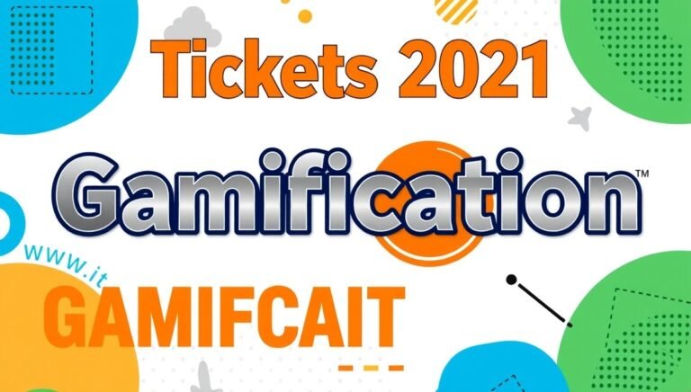 tickets 2021 website for gamificationsummit