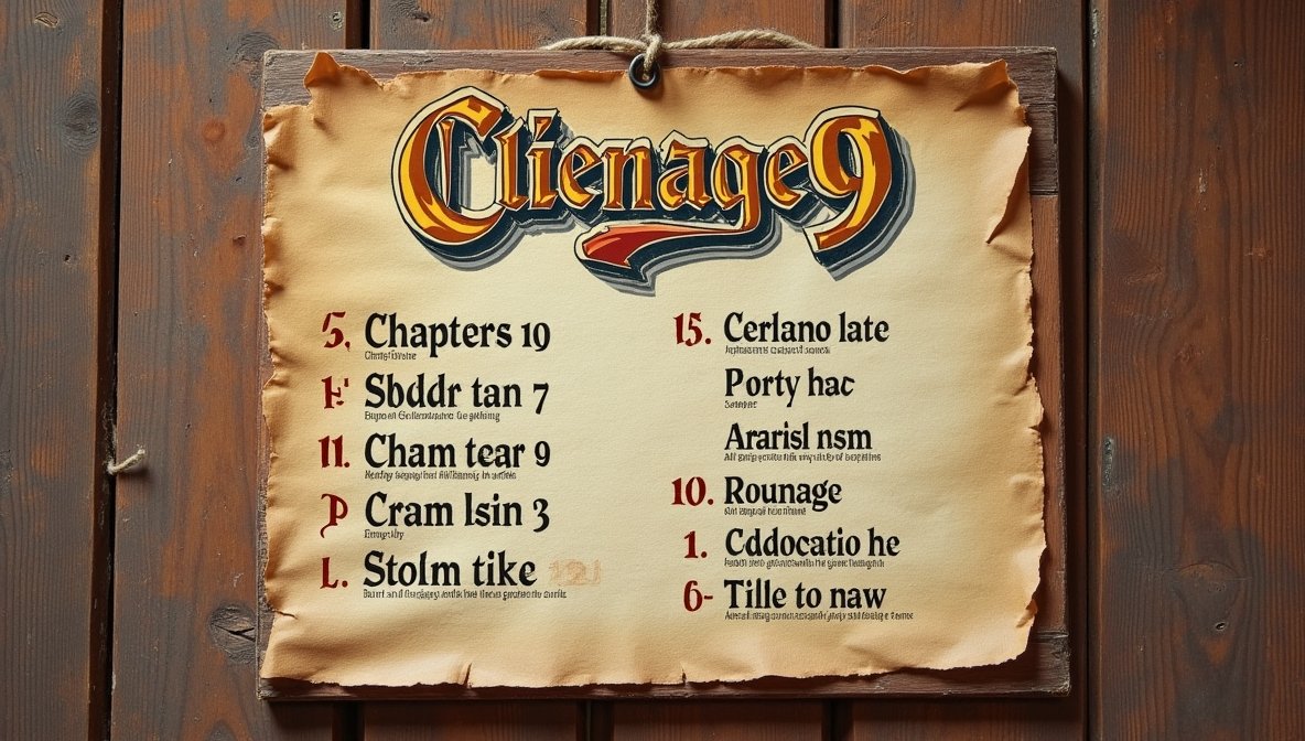chapters in clienage9